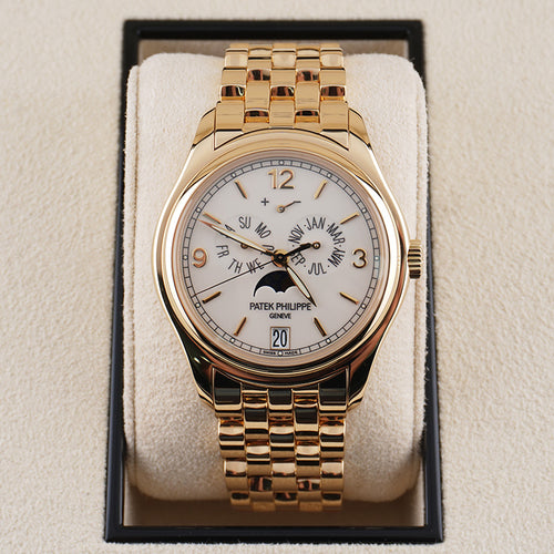 Patek Philippe Annual Calendar Complication 38mm 5146/1J Ivory Dial Pre-Owned