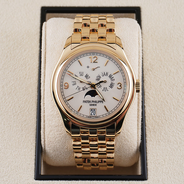 Patek Philippe Annual Calendar Complication 38mm 5146/1J Ivory Dial Pre-Owned