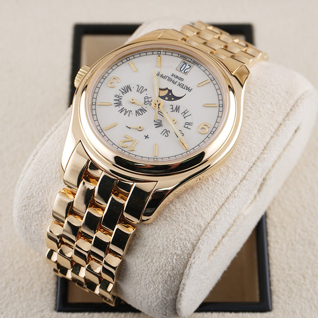 Patek Philippe Annual Calendar Complication 38mm 5146/1J Ivory Dial Pre-Owned