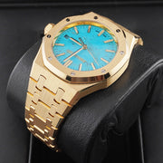 Audemars Piguet Royal Oak Selfwinding 37mm 15550BA.OO.1356BA.01 Turquoise Dial