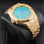 Audemars Piguet Royal Oak Selfwinding 37mm 15550BA.OO.1356BA.01 Turquoise Dial