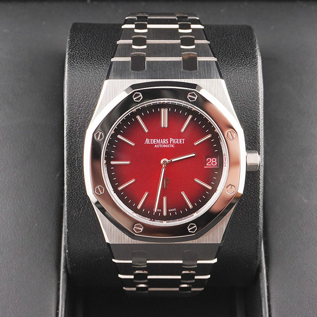 Audemars Piguet Royal Oak Jumbo 16202XT.OO.1240XT.01 Extra-Thin Titanium Burgundy Dial