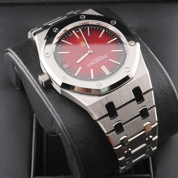 Audemars Piguet Royal Oak Jumbo 16202XT.OO.1240XT.01 Extra-Thin Titanium Burgundy Dial