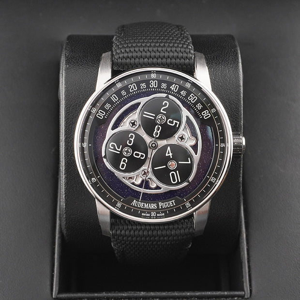 Audemars Piguet Code 11.59 Starwheel 41mm 15212NB.OO.A002KB.01 Blue Aventurine Dial