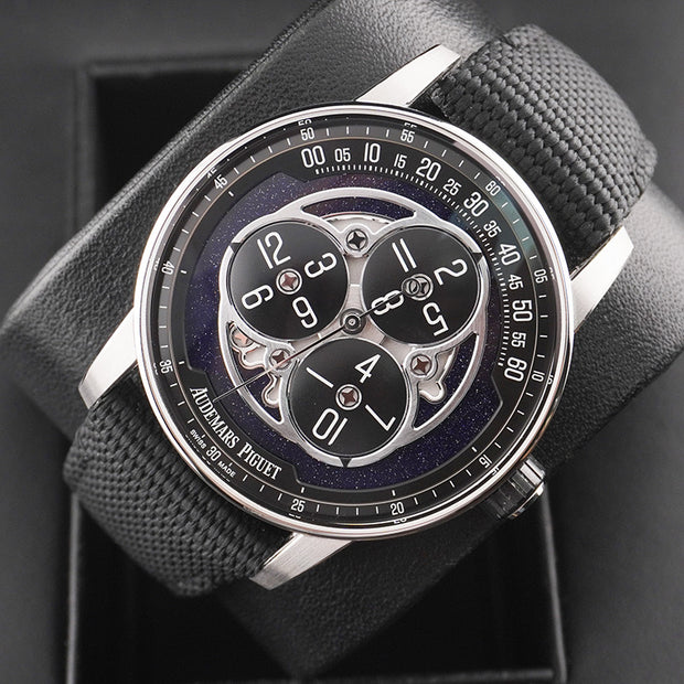 Audemars Piguet Code 11.59 Starwheel 41mm 15212NB.OO.A002KB.01 Blue Aventurine Dial