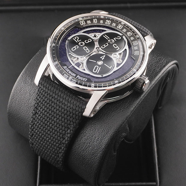 Audemars Piguet Code 11.59 Starwheel 41mm 15212NB.OO.A002KB.01 Blue Aventurine Dial