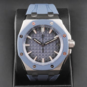 Audemars Piguet Royal Oak Offshore Self Winding Blue Dial 43mm 15605SK
