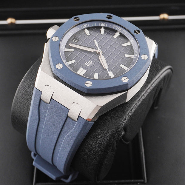 Audemars Piguet Royal Oak Offshore Self Winding Blue Dial 43mm 15605SK