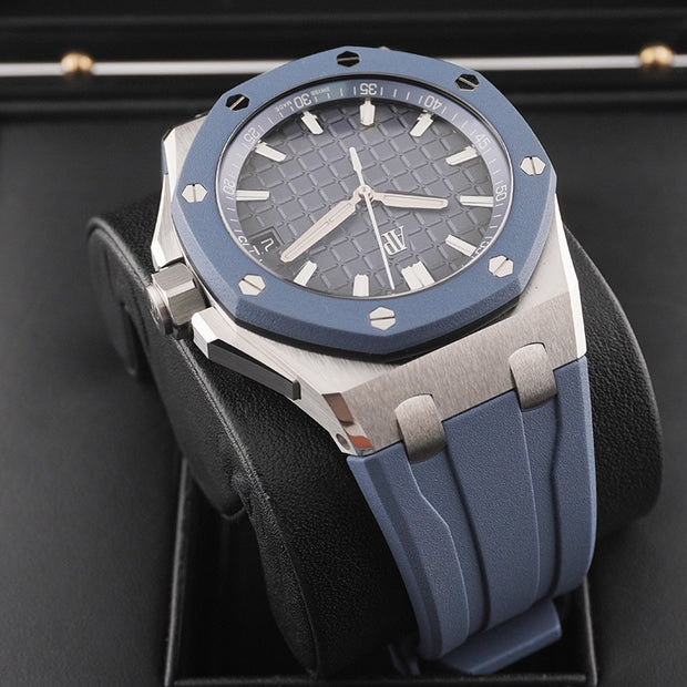 Audemars Piguet Royal Oak Offshore Self Winding Blue Dial 43mm 15605SK