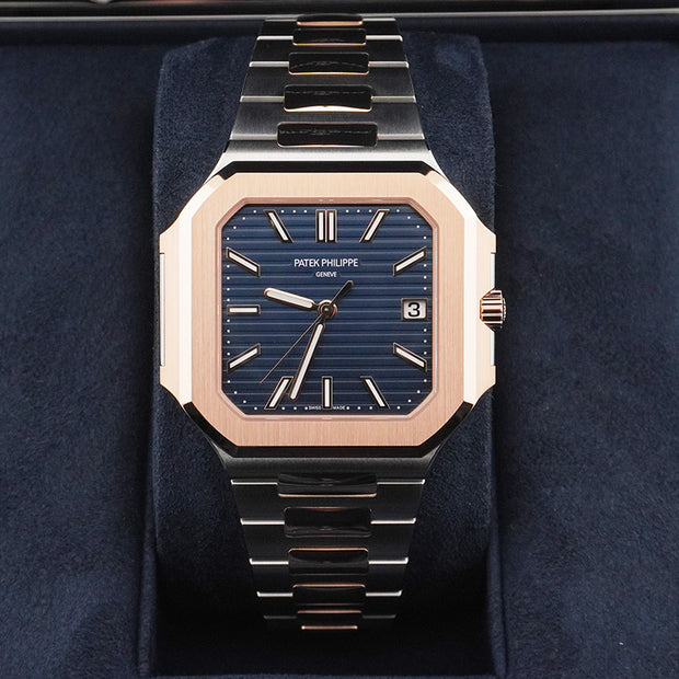 Patek Philippe Cubitus 45mm Two-Tone Blue Dial 5821/1AR