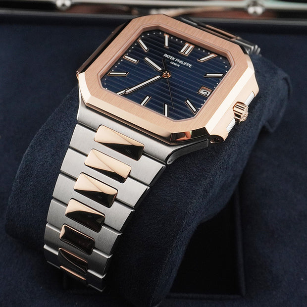 Patek Philippe Cubitus 45mm Two-Tone Blue Dial 5821/1AR
