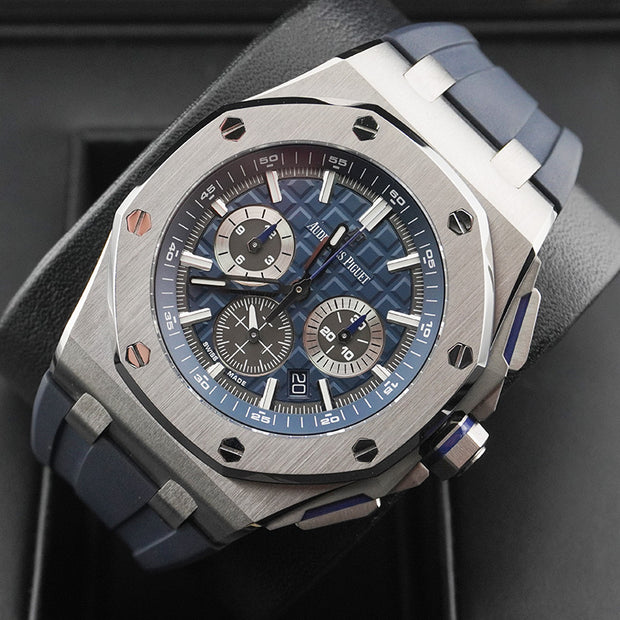 Audemars Piguet Royal Oak Offshore Chronograph 42mm 26480TI.OO.A027CA.01 Blue Dial Pre-Owned