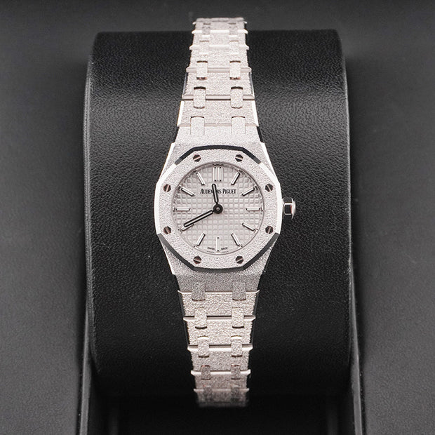 Audemars Piguet Royal Oak Mini Frosted Quartz 23mm Silver Dial 67630BC