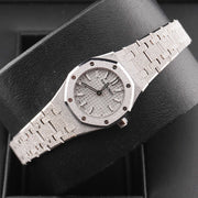 Audemars Piguet Royal Oak Mini Frosted Quartz 23mm Silver Dial 67630BC