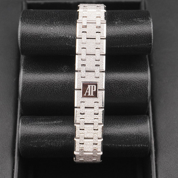 Audemars Piguet Royal Oak Mini Frosted Quartz 23mm Silver Dial 67630BC