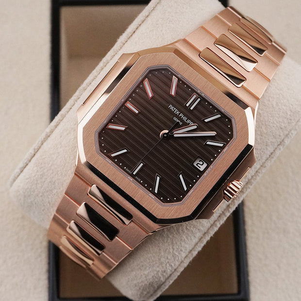 Patek Philippe Cubitus 45mm Rose Gold Brown Dial 7128/1R