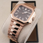 Patek Philippe Cubitus 45mm Rose Gold Brown Dial 7128/1R