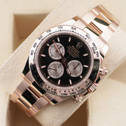 Rolex Daytona Everose Gold Black And Sundust Dial 126505