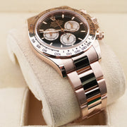 Rolex Daytona Everose Gold Black And Sundust Dial 126505
