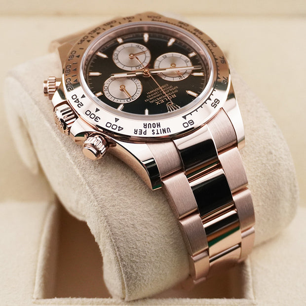 Rolex Daytona Everose Gold Black And Sundust Dial 126505