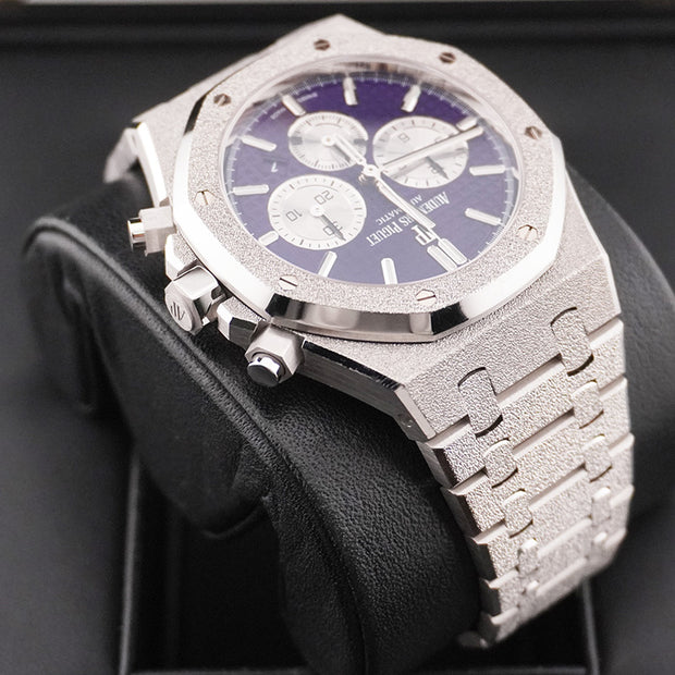 Audemars Piguet Limited Edition Royal Oak Chronograph Frosted 41mm 26331BC Purple Dial