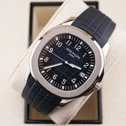 Patek Philippe Aquanaut White Gold 42mm 5168G Blue Dial