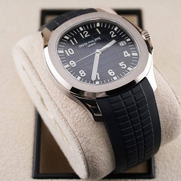 Patek Philippe Aquanaut White Gold 42mm 5168G Blue Dial