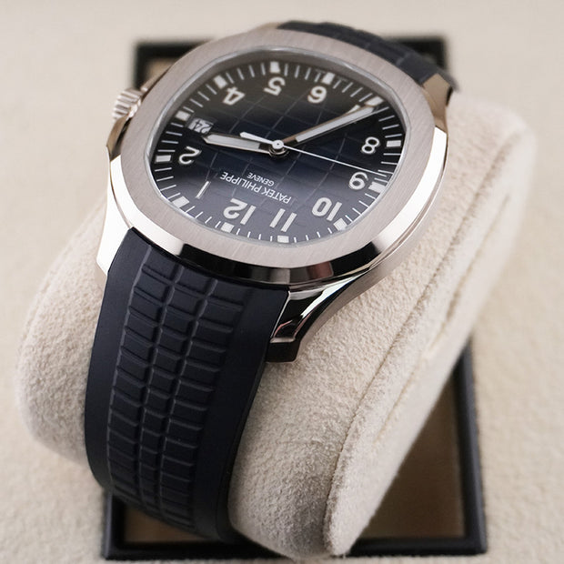 Patek Philippe Aquanaut White Gold 42mm 5168G Blue Dial