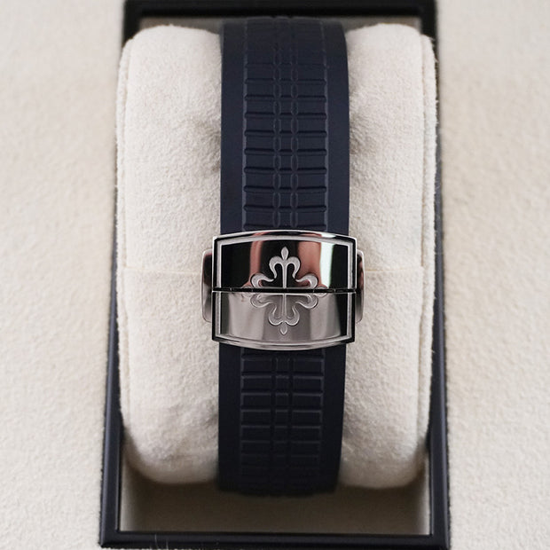 Patek Philippe Aquanaut White Gold 42mm 5168G Blue Dial