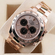 Rolex Daytona 40mm Rose Gold 116505 Pink Dial