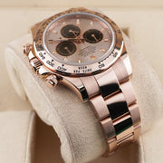 Rolex Daytona 40mm Rose Gold 116505 Pink Dial