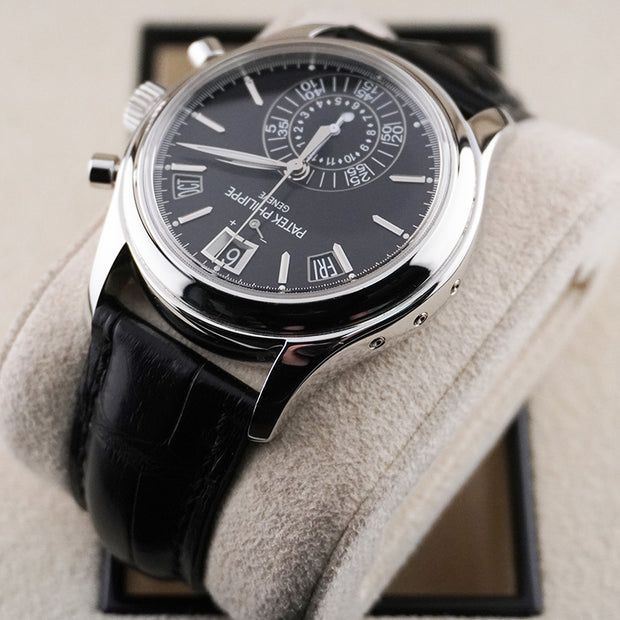 Patek Philippe Annual Calendar Chronograph Complication 40mm 5960P Black Dial Pre-Owned