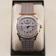 Patek Philippe Aquanaut Luce Haute Joaillerie 35mm 5072R-001 Mother Of Pearl Dial