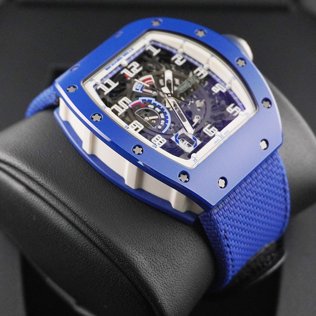 Richard Mille RM030 Blue Ceramic 50mm Openworked Dial Pre-Owned