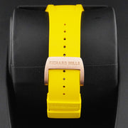 Richard Mille Chronograph RM11-01 Rose Gold "Roberto Mancini" 50mm Openworked Dial