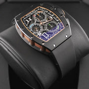 Richard Mille RM72-01 Black Ceramic Automatic Winding Lifestyle Flyback Chronograph