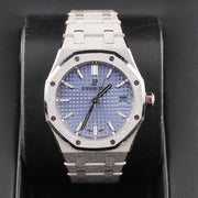 Audemars Piguet Royal Oak Frost Gold Selfwinding 34mm 77353BC.GG.1263BC.01 Light Blue Dial