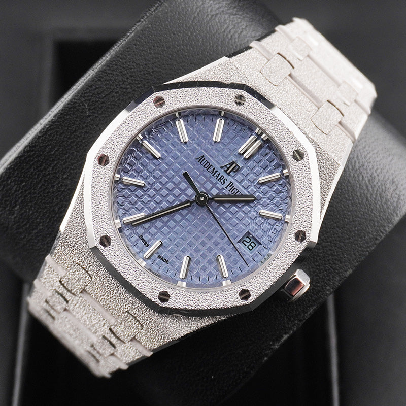Audemars Piguet Royal Oak Light Blue Dial | 77353BC.GG.1263BC.01
