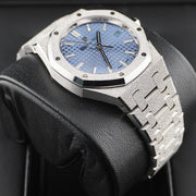 Audemars Piguet Royal Oak Frost Gold Selfwinding 34mm 77353BC.GG.1263BC.01 Light Blue Dial