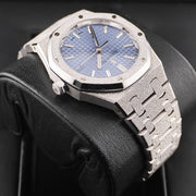 Audemars Piguet Royal Oak Frost Gold Selfwinding 34mm 77353BC.GG.1263BC.01 Light Blue Dial