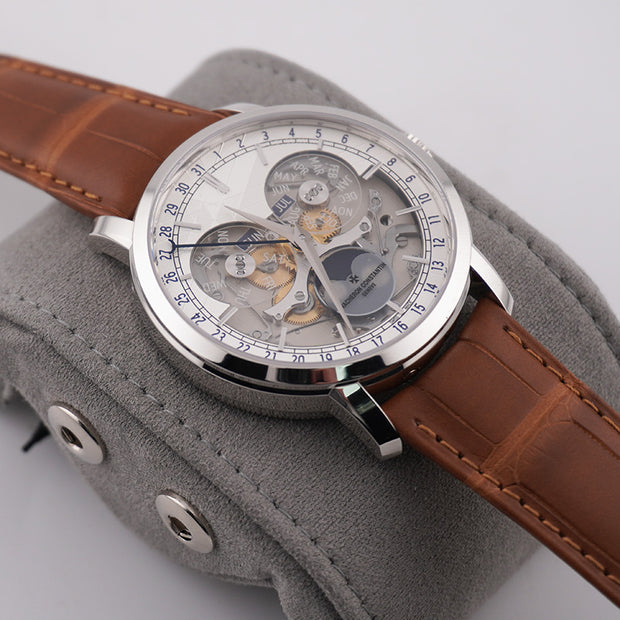 Vacheron Constantin Traditionelle Complete Calender Openface 41mm Platinum 4020T/000P-H038