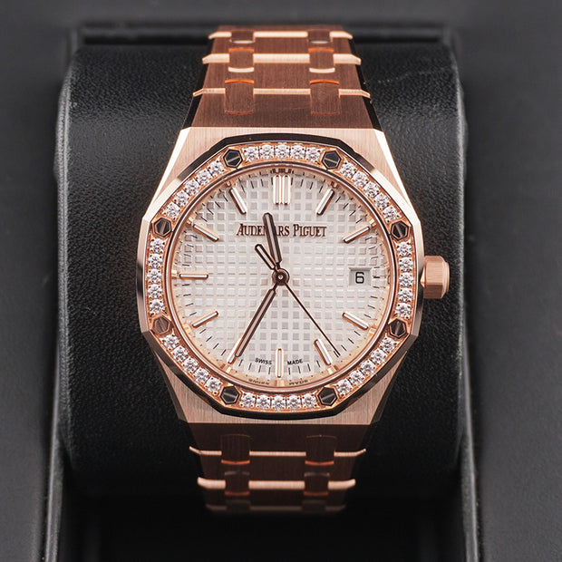 Audemars Piguet Royal Oak Selfwinding 34mm 77451OR White Dial