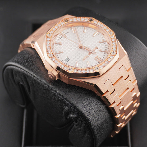 Audemars Piguet Royal Oak Selfwinding 34mm 77451OR White Dial