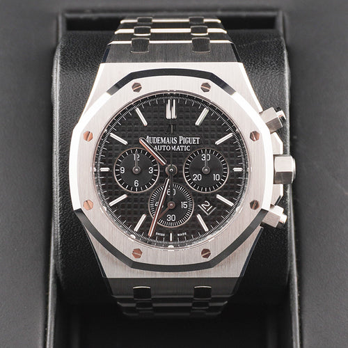 Audemars Piguet Royal Oak 41mm 26320ST.OO.1220ST.01 Black Dial Pre-Owned