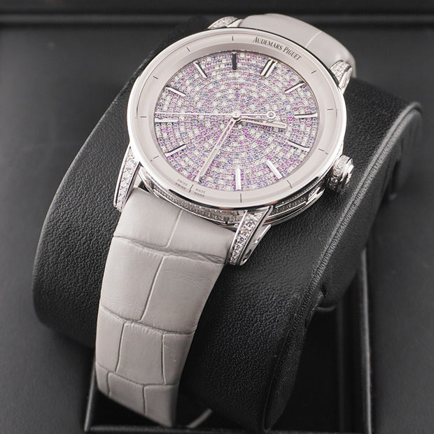 Audemars Piguet Code 11.59 77410BC.ZZ.D132CR.01 18k White Gold Diamonds