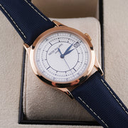 Patek Philippe Calatrava 38mm 5296R White Dial (Not Original Buckle) Pre-Owned