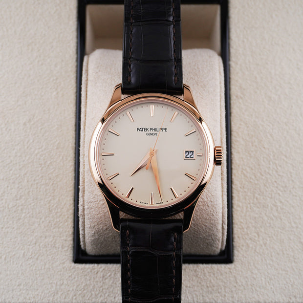 Patek Philippe Calatrava 39mm 5227R Ivory Dial