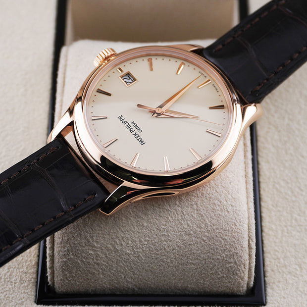 Patek Philippe Calatrava 39mm 5227R Ivory Dial