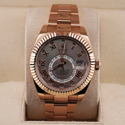Rolex Sky-Dweller 42mm 326935 Sundust Dial Pre-Owned