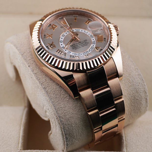 Rolex Sky-Dweller 42mm 326935 Sundust Dial Pre-Owned